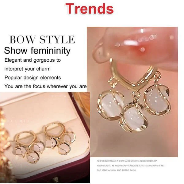 Small fresh temperament simple ear buckle - Image 4