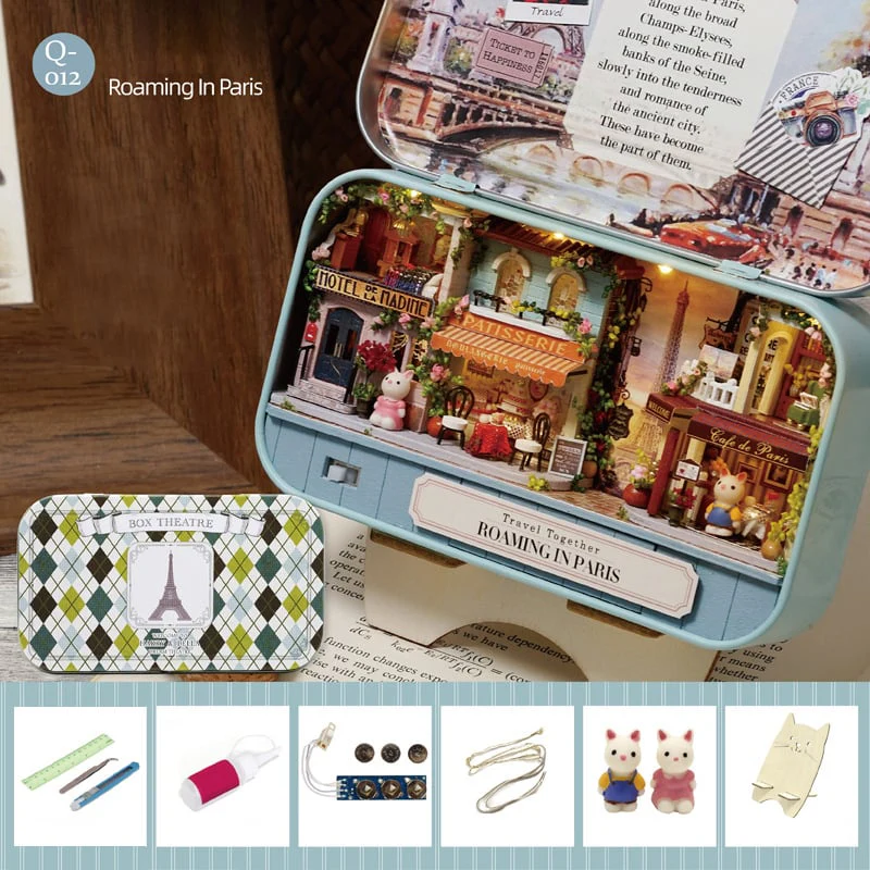 💝[Early Christmas Promotion] Box Theater Doll House DIY Kit - Image 2