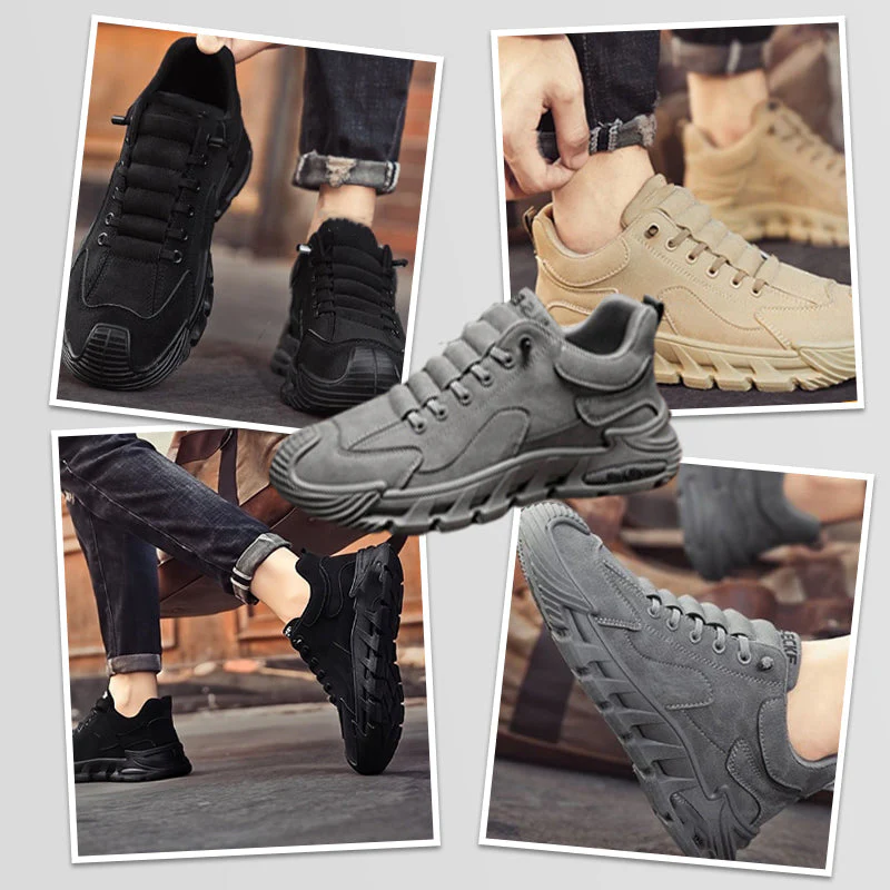 🎉Men's Thick Sole Non-Slip Casual Walking Shoes - Image 4