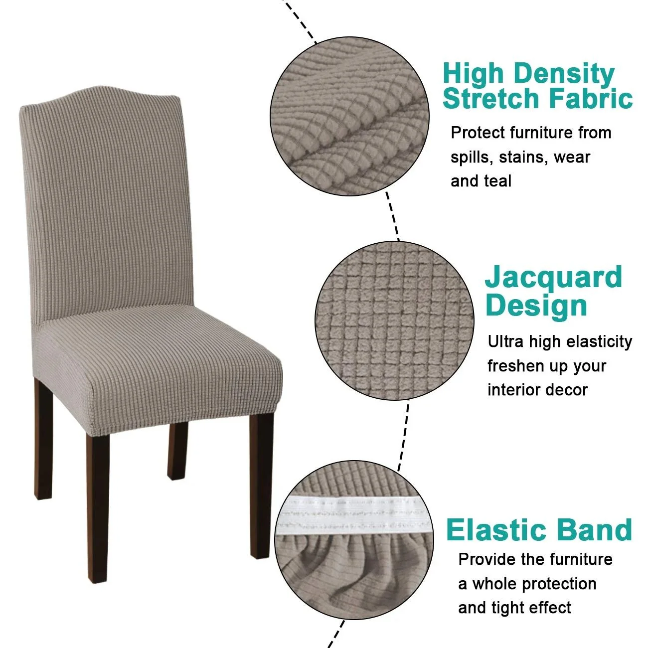 Elastic Chair Covers (๐ Special Offer - 50% Off + Buy 6 Free Shipping) - Image 3