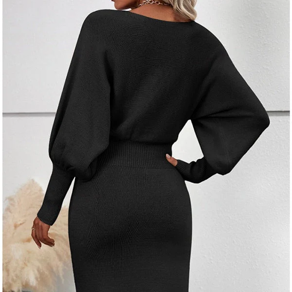 Elegant Knitted Dress 2-piece Set - Buy two and get free shipping! - Image 10