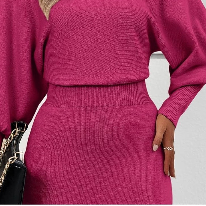 Elegant Knitted Dress 2-piece Set - Buy two and get free shipping! - Image 7
