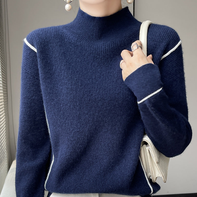 Elegant simple turtleneck sweater - Image 7