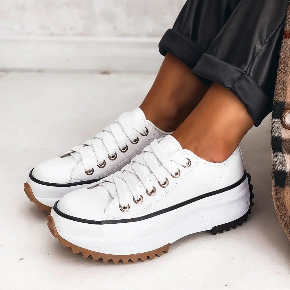 Canvas anti-slip thick-soled sneakers - Image 2