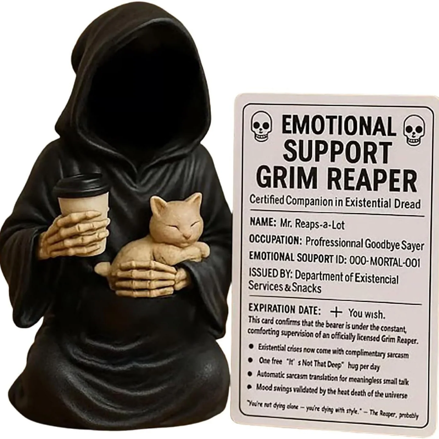 Emotional Support Grim Reaper Figurine - Image 10