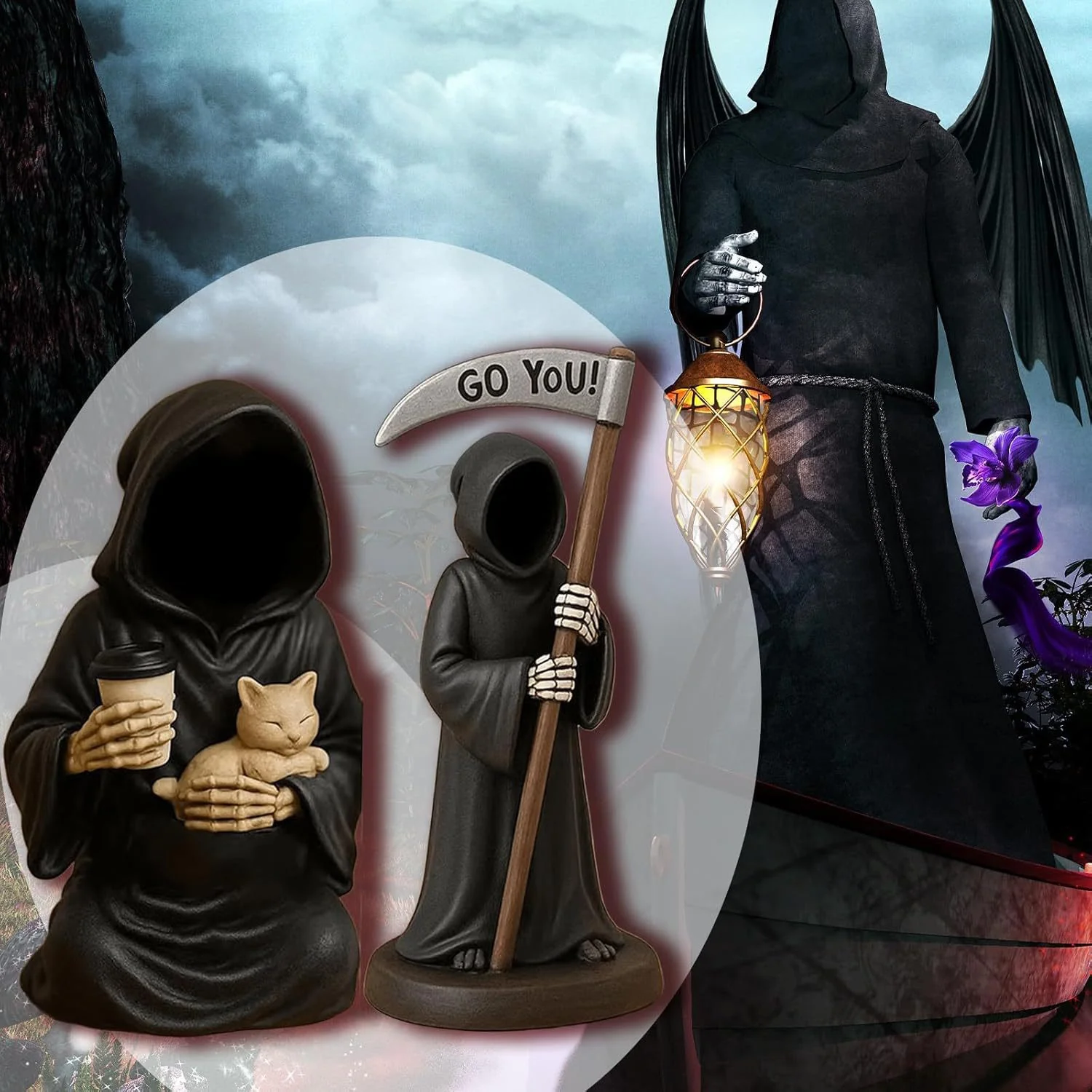 Emotional Support Grim Reaper Figurine - Image 6