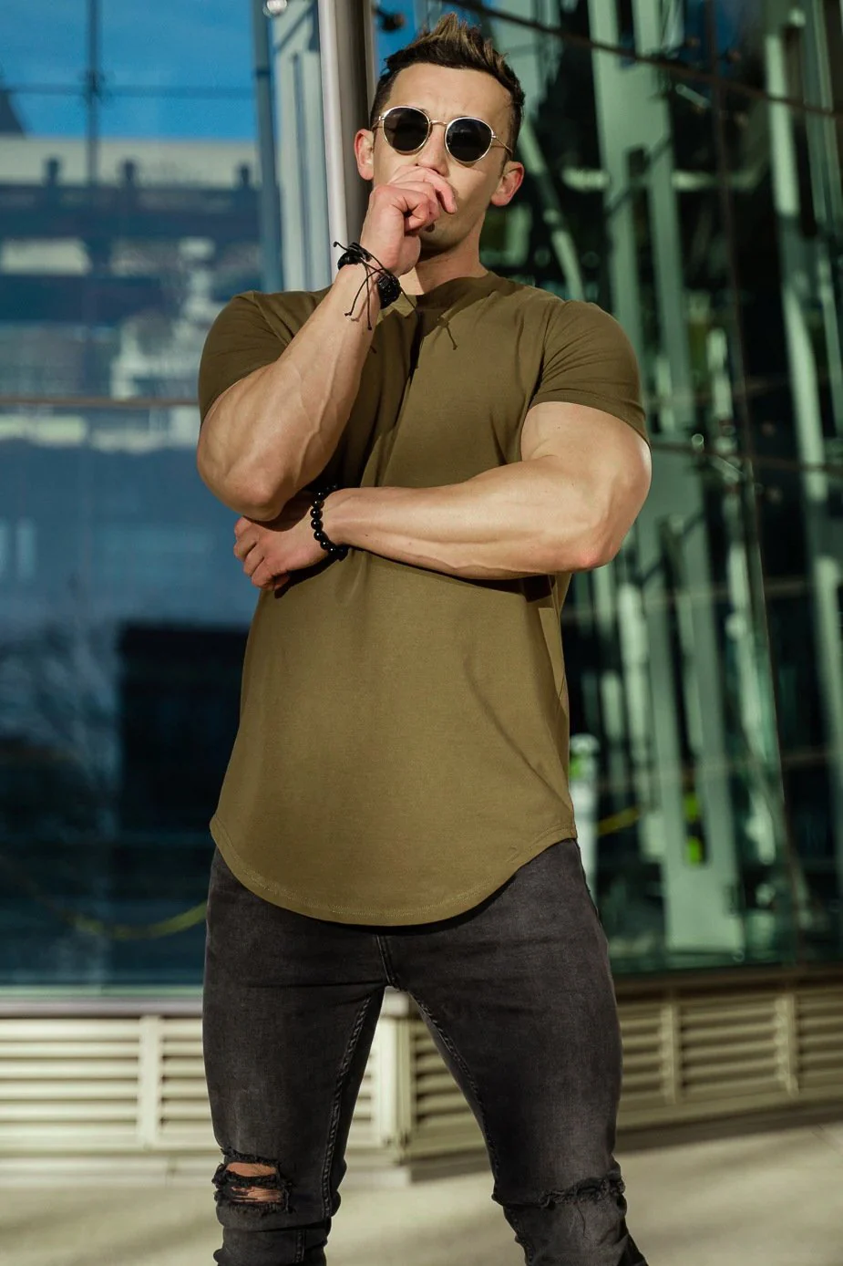 ESSENTIAL DROP-CUT T-SHIRT - Image 18