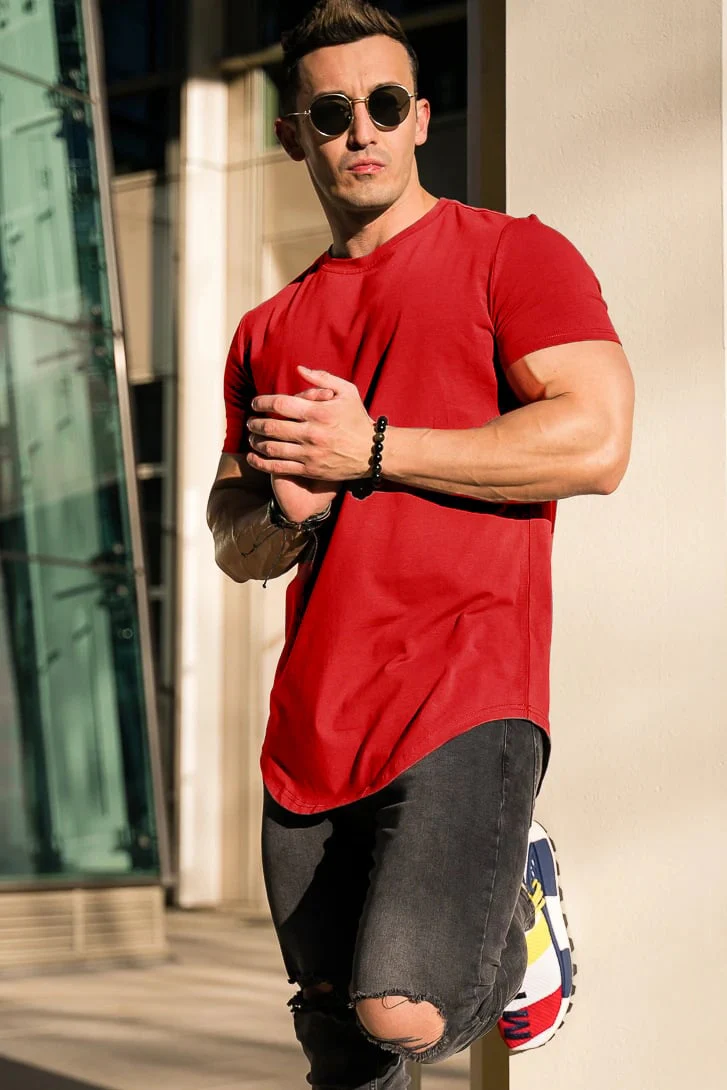 ESSENTIAL DROP-CUT T-SHIRT - Image 7