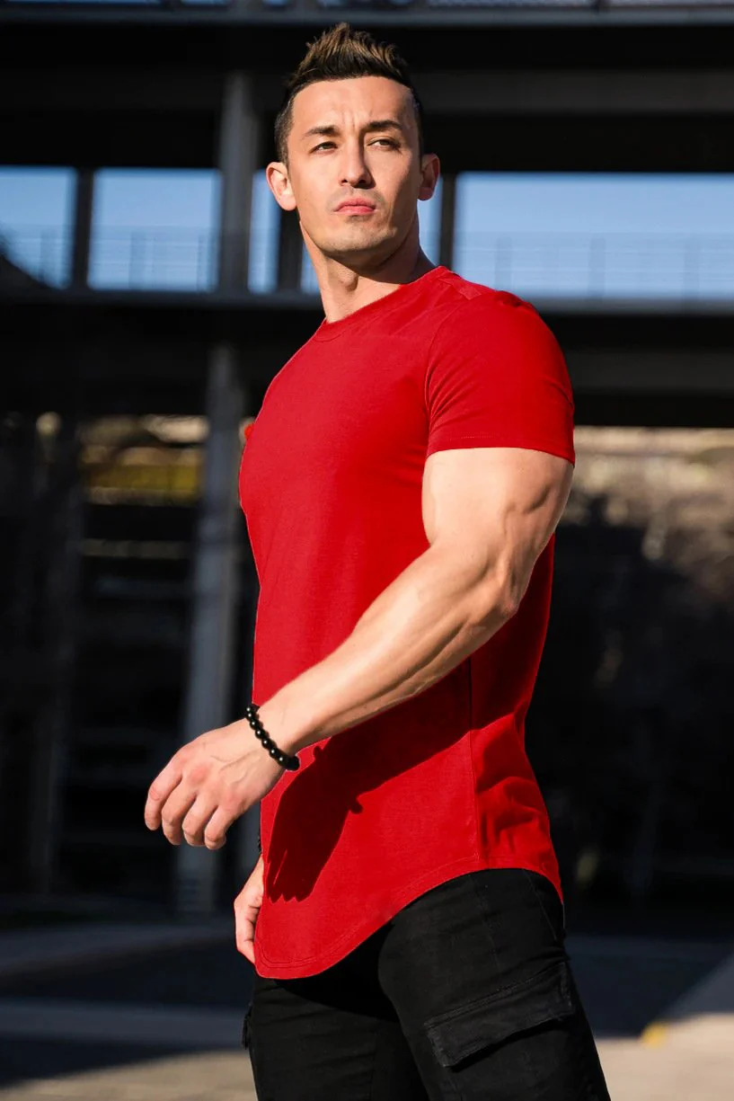 ESSENTIAL DROP-CUT T-SHIRT - Image 8