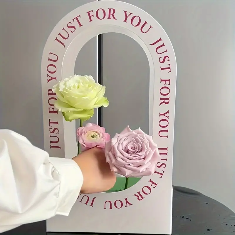 🌸Perfect decoration for wedding festivals-DIY paper box flower belt-handbag - Image 3