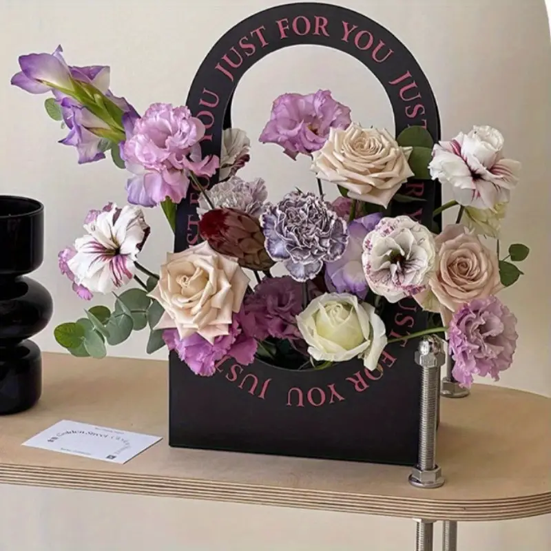 🌸Perfect decoration for wedding festivals-DIY paper box flower belt-handbag - Image 6