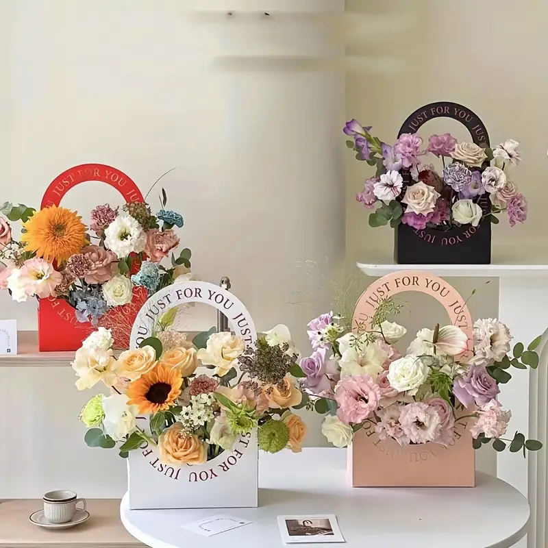 🌸Perfect decoration for wedding festivals-DIY paper box flower belt-handbag - Image 7