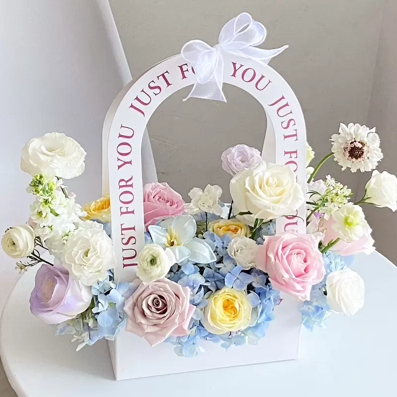 🌸Perfect decoration for wedding festivals-DIY paper box flower belt-handbag - Image 9