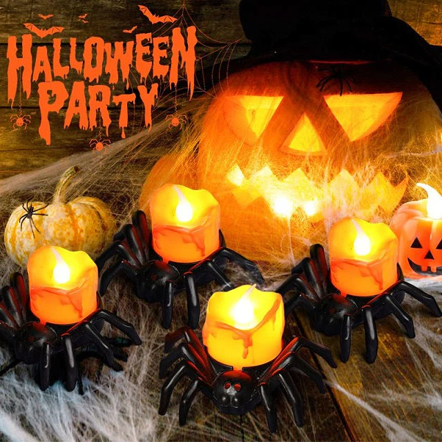 🔥Halloween Spider LED Party Candle Lights - Image 2