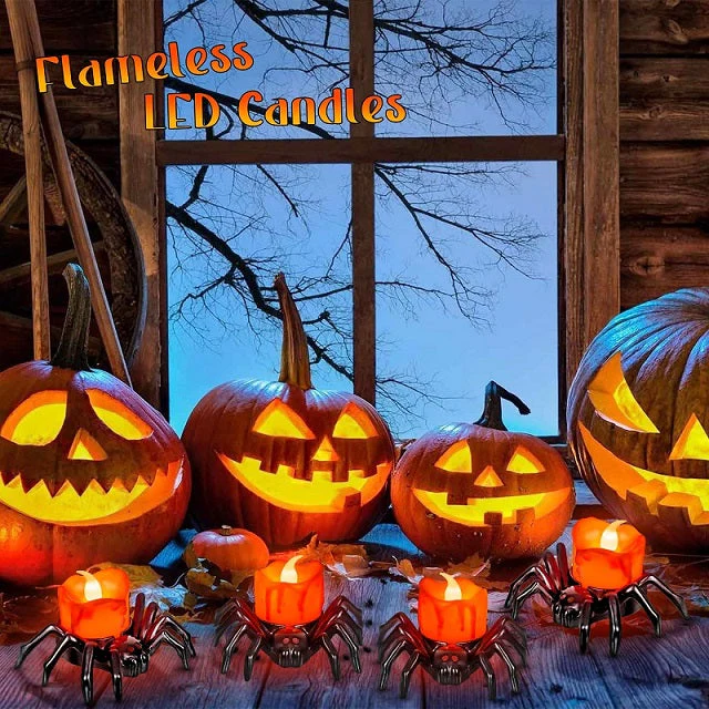 🔥Halloween Spider LED Party Candle Lights - Image 3