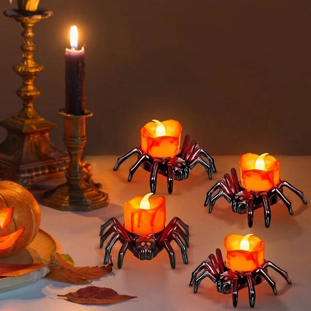 🔥Halloween Spider LED Party Candle Lights - Image 4