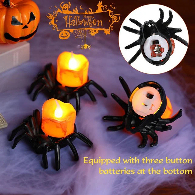 🔥Halloween Spider LED Party Candle Lights - Image 5