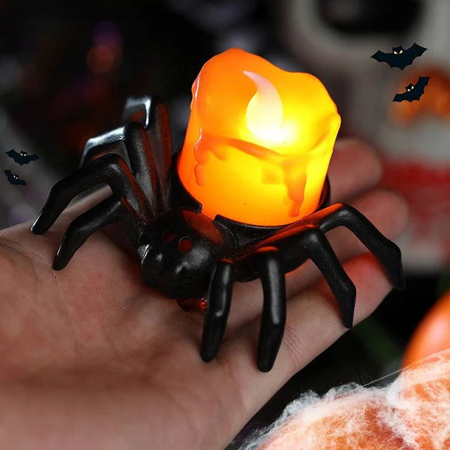 🔥Halloween Spider LED Party Candle Lights - Image 7