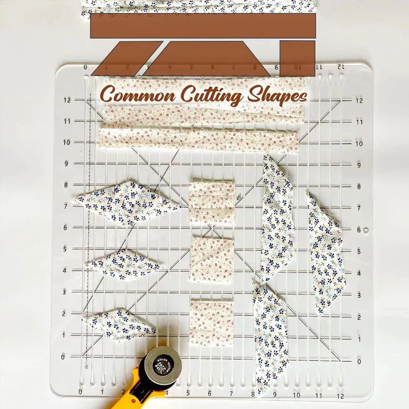 Fabulous Sewing Design 5-In-1 Quilt Cutting Ruler - Image 10