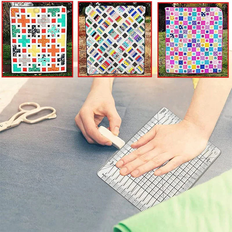 Fabulous Sewing Design 5-In-1 Quilt Cutting Ruler - Image 11