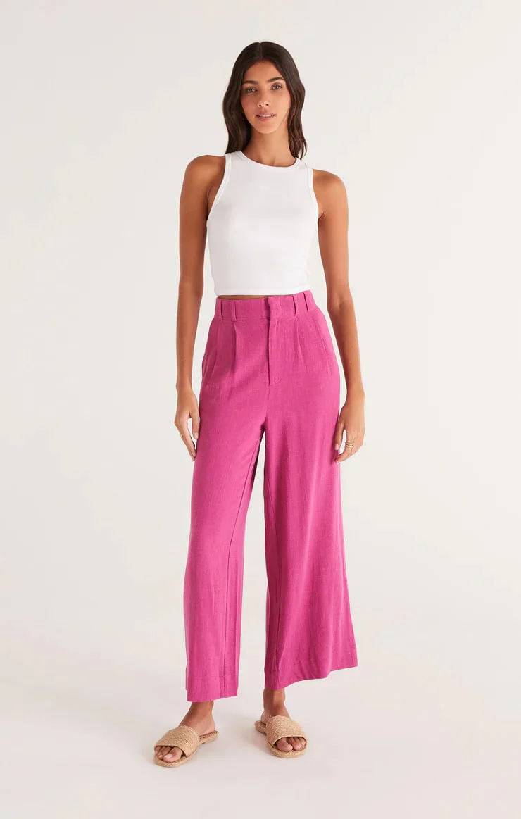 49% OFFđ„Women's elastic high waist casual wide leg pants (Buy 2 Free Shipping) - Image 21