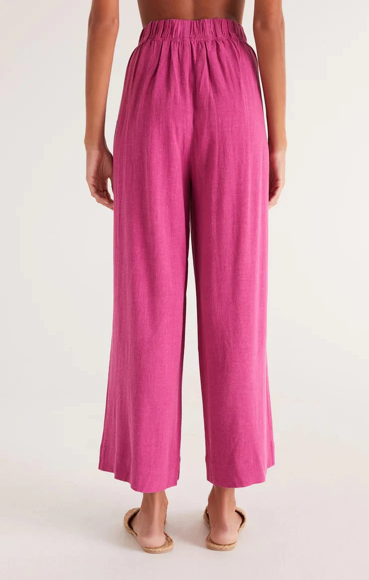 49% OFFđ„Women's elastic high waist casual wide leg pants (Buy 2 Free Shipping) - Image 24