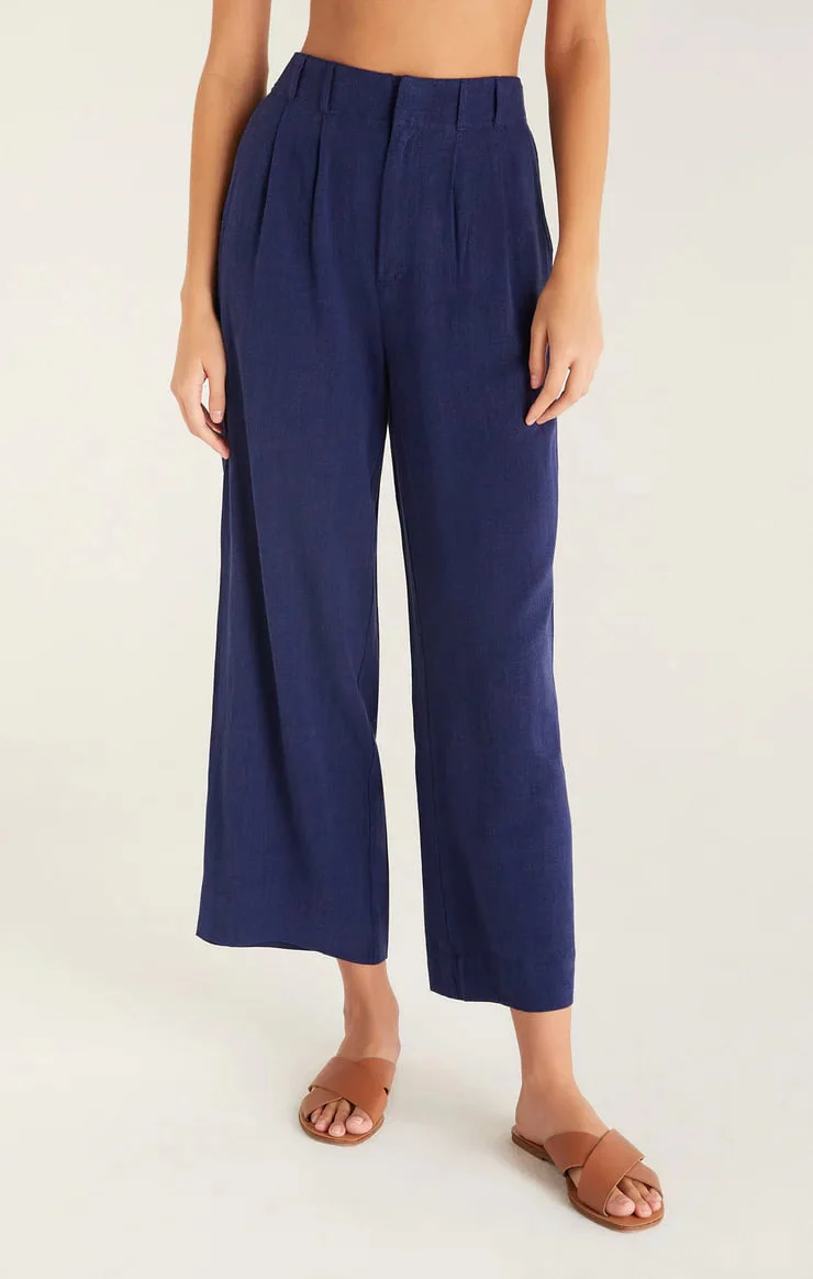 49% OFFđ„Women's elastic high waist casual wide leg pants (Buy 2 Free Shipping) - Image 25