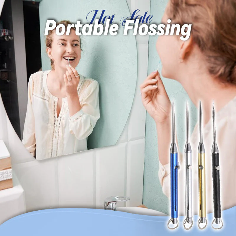 🔥Buy 5 get 10 free🔥Multi-functional titanium alloy retractable toothpick - Image 3