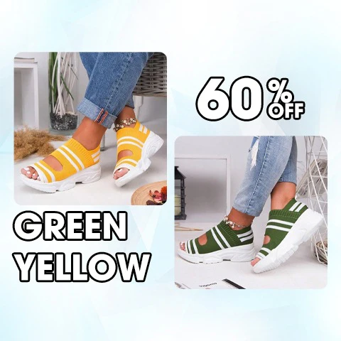 🔥💰Promotion 70% OFF!👭 Leather Orthopedic Arch Support Sandals Diabetic Knitting Walking Sandals. - Image 7