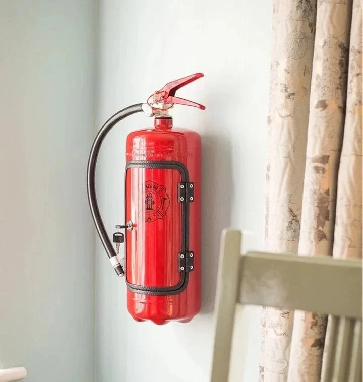 "My Cave My Rules" gift Can Bar Set Fire Extinguisher - Image 4