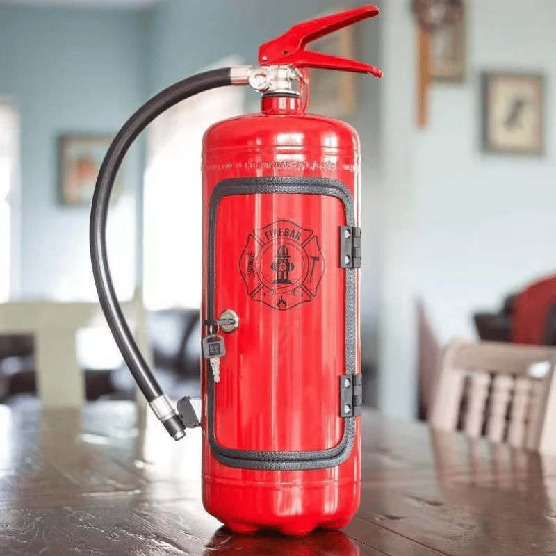 "My Cave My Rules" gift Can Bar Set Fire Extinguisher - Image 5