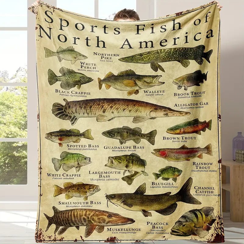 🎣Fishing Enthusiast's Blanket Gift - Image 7