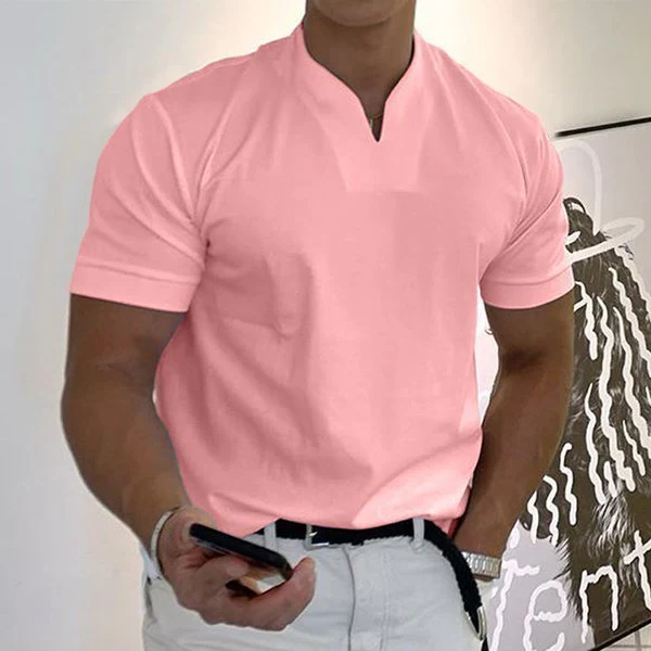 🔥2023 Men Gentlemans business Short Sleeve Fitness T Shirt - Image 7
