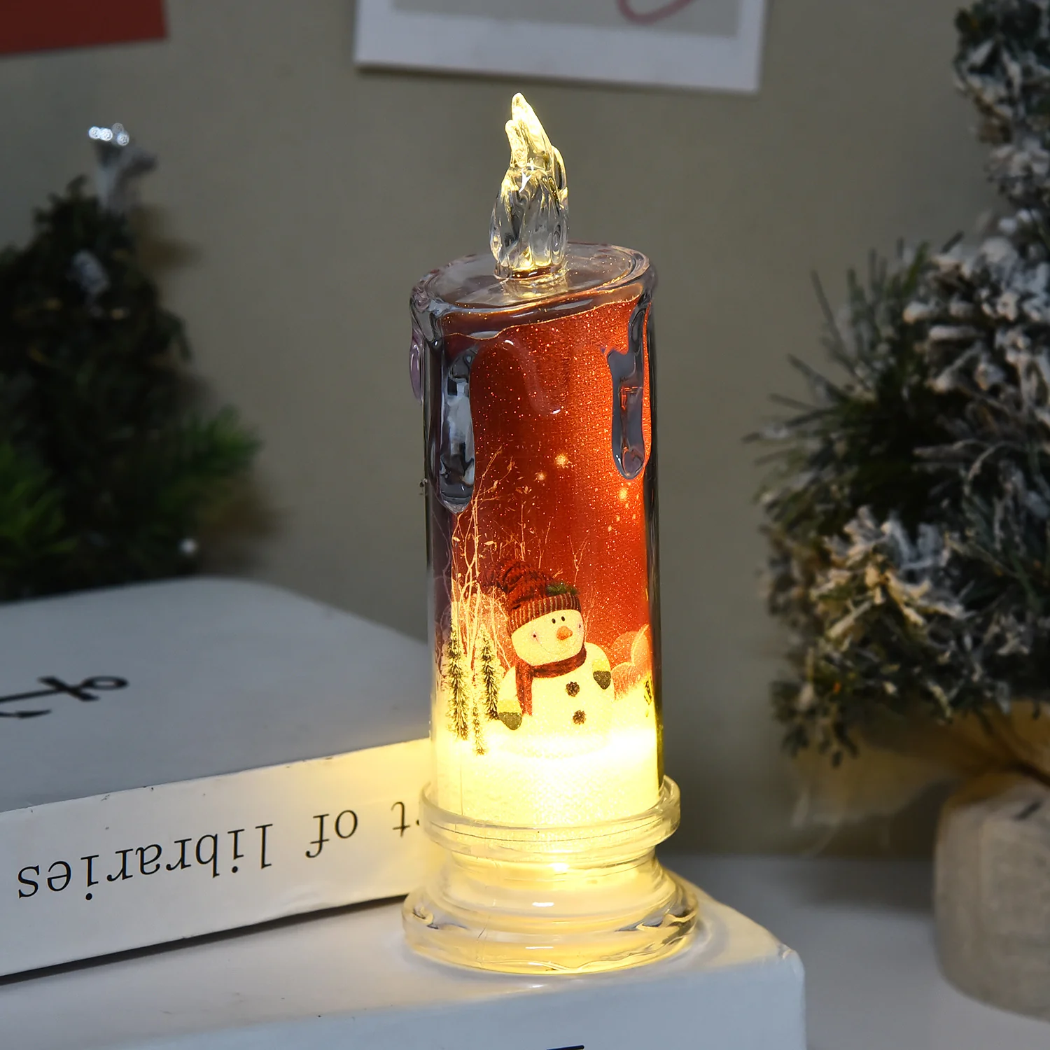 🌲🌲Flameless LED Christmas Candle Lights, 🕯️🕯️Christmas/Halloween/Easter Special Gift🎁🎁 - Image 13