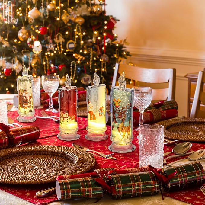 🌲🌲Flameless LED Christmas Candle Lights, 🕯️🕯️Christmas/Halloween/Easter Special Gift🎁🎁 - Image 2