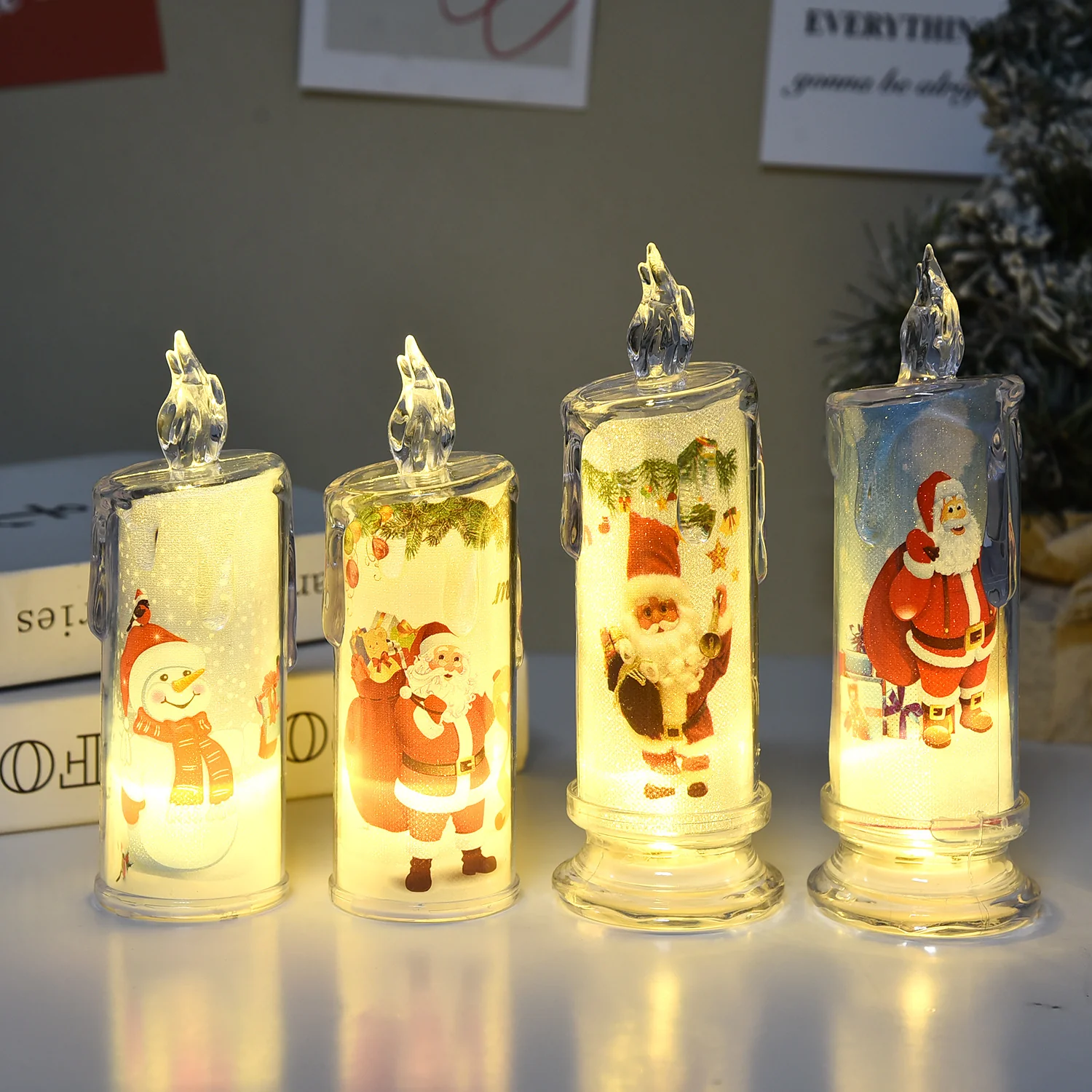 🌲🌲Flameless LED Christmas Candle Lights, 🕯️🕯️Christmas/Halloween/Easter Special Gift🎁🎁 - Image 9
