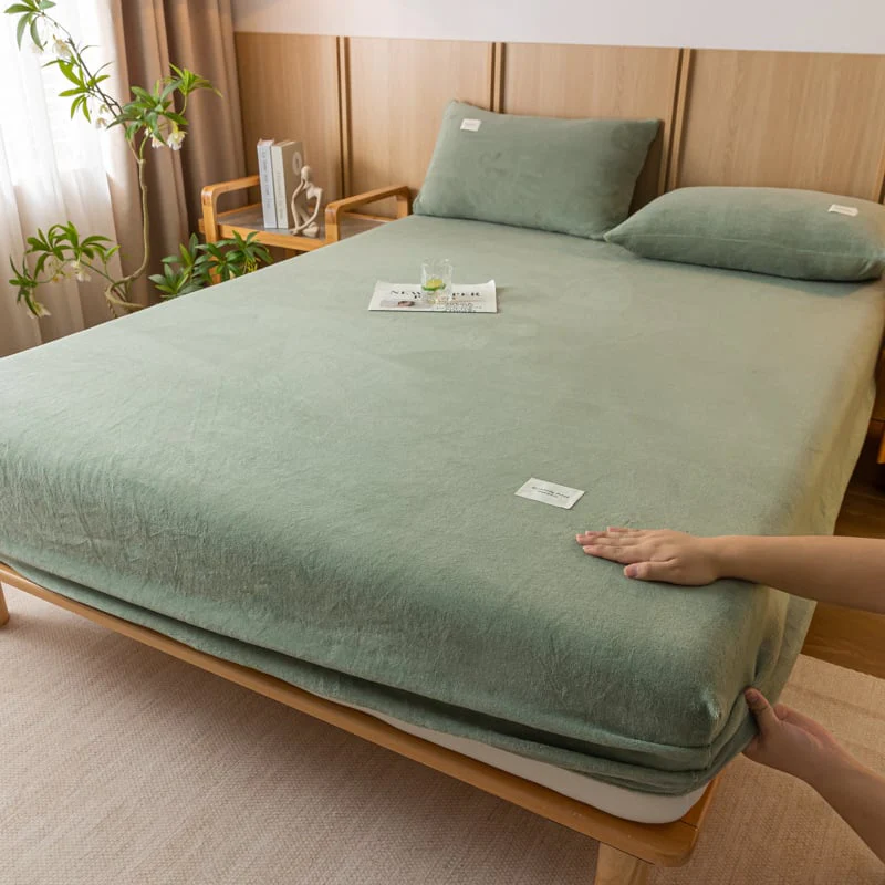 Milk velvet Bedding Set / Soft Warm Bedding Set - Image 3