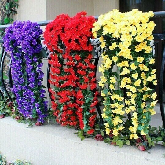 🎄🎁Holiday sale🌺Vivid Artificial Hanging Orchid Bunch🌷 - Image 8
