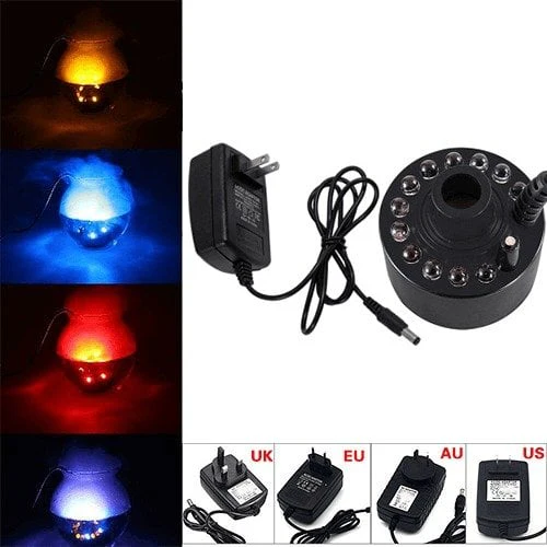 🎃12 LED light Ultrasonic Mist Maker Fogger - Image 5