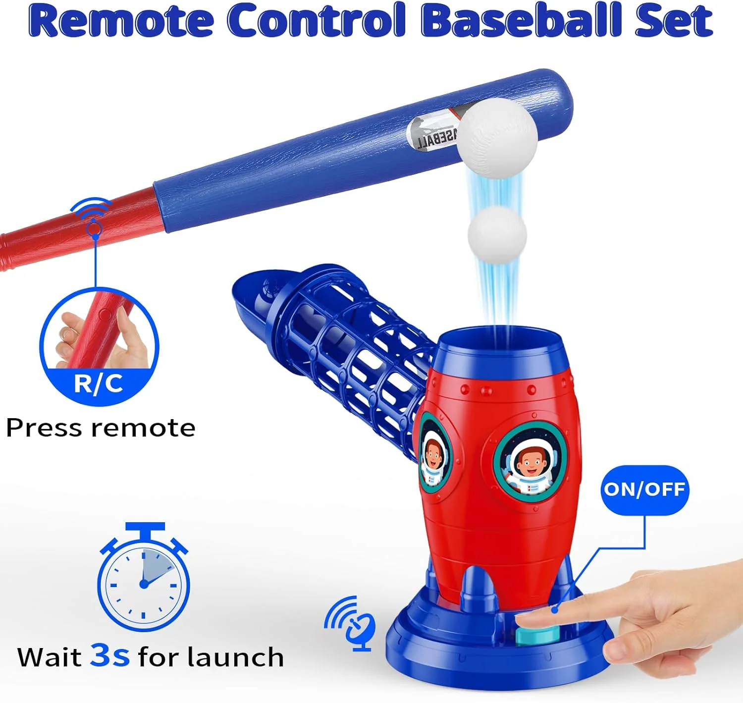 Fun Outdoor Sports Toys: Youth Baseball Training Set - Image 5