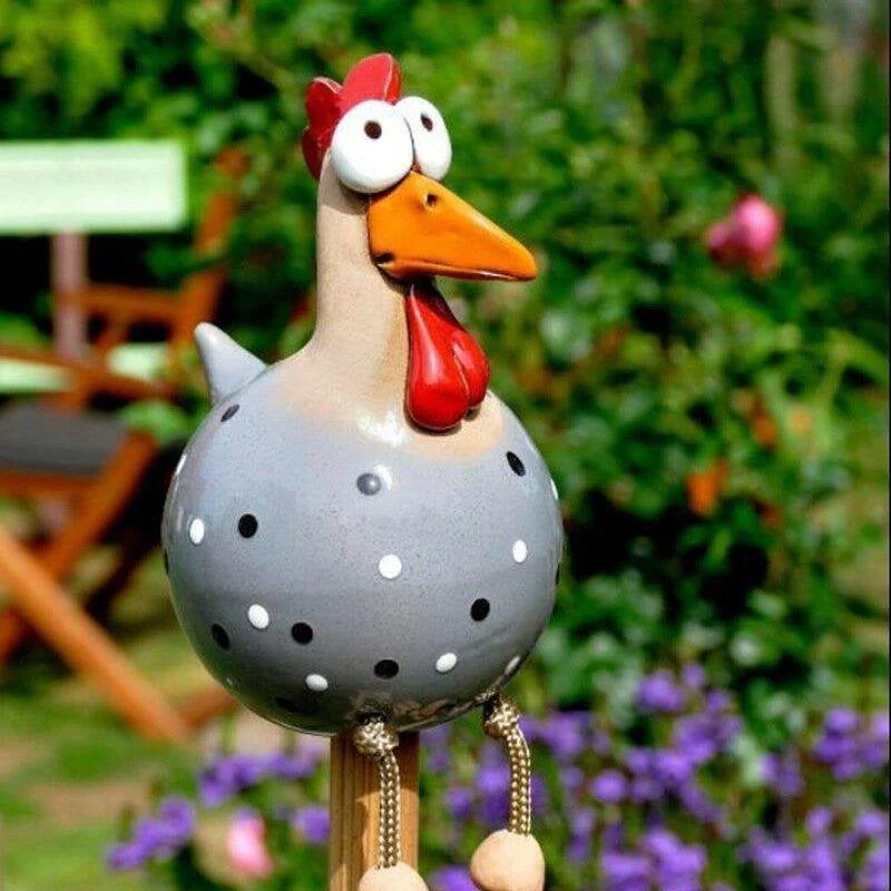 Funny decorative chicken, eye-catching decoration - Image 4