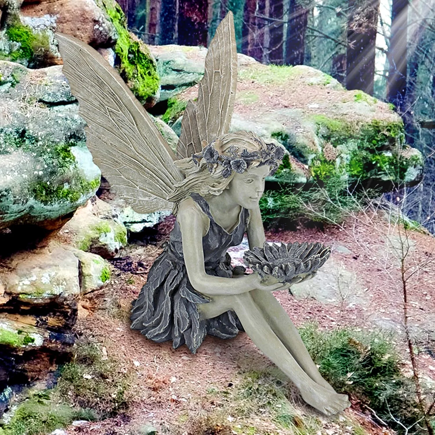 Garden Fairy Statue - Image 5