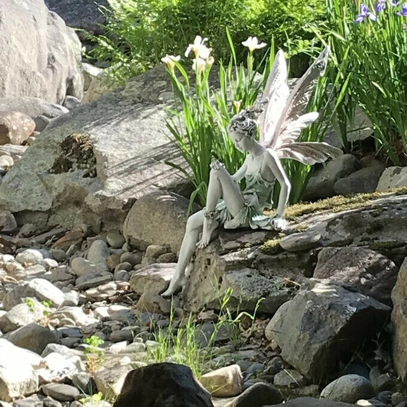 Garden Fairy Statue - Image 6