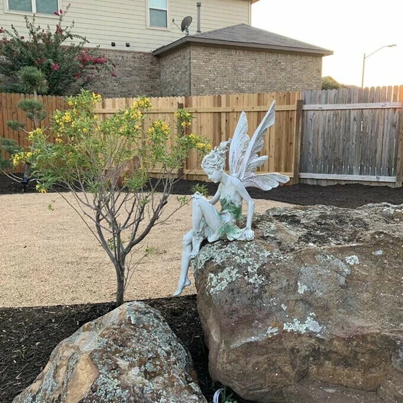 Garden Fairy Statue - Image 8