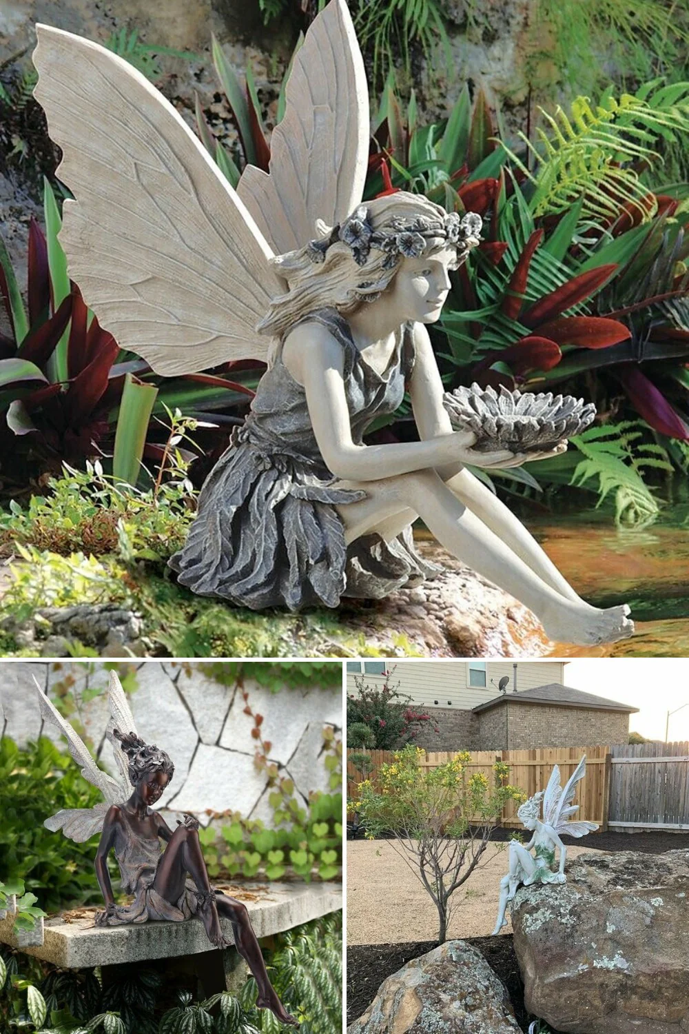 Garden Fairy Statue - Image 9
