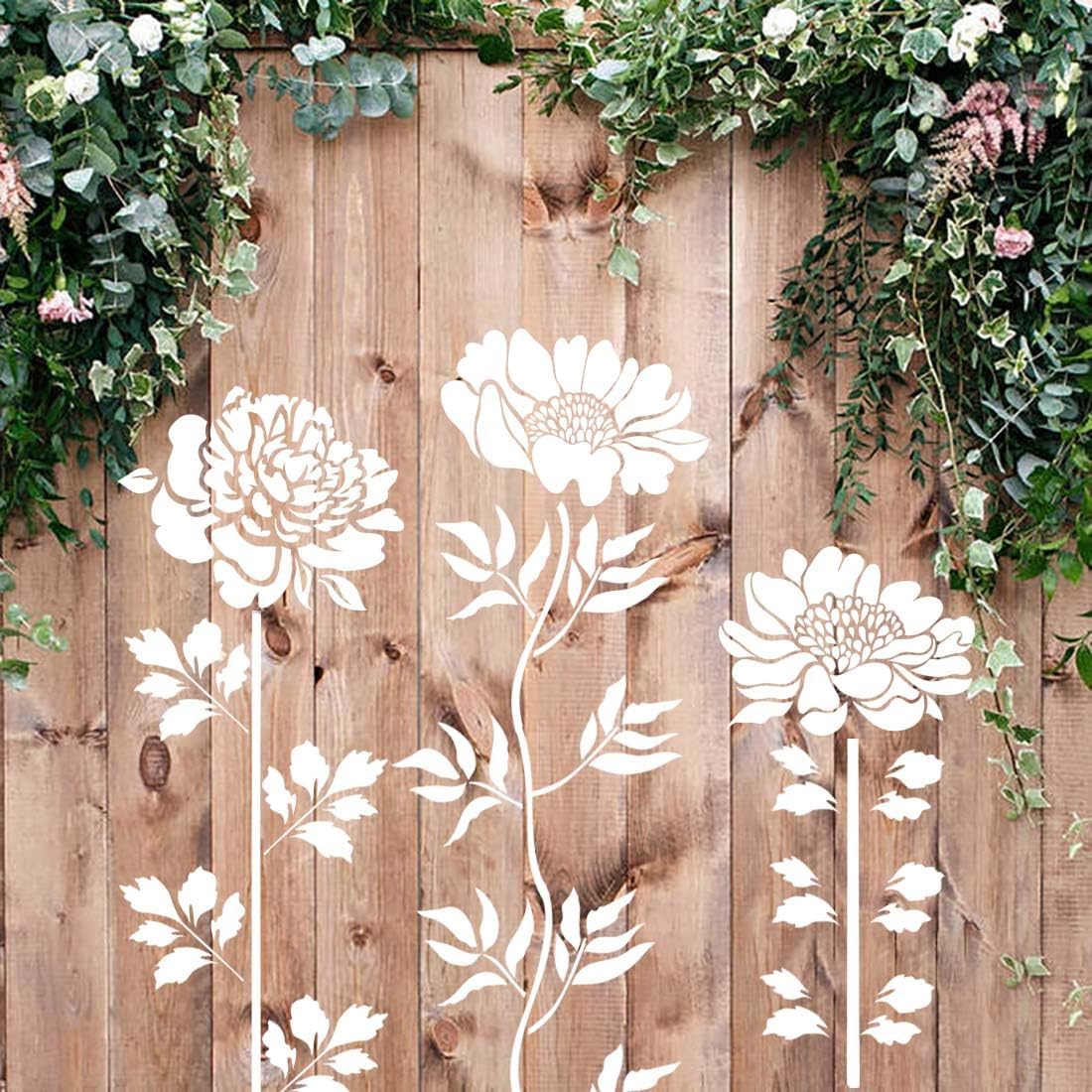 🏡This Week's Special Sale -Garden Fence Large Flower Stencils🌻DIY Decoration - Image 3