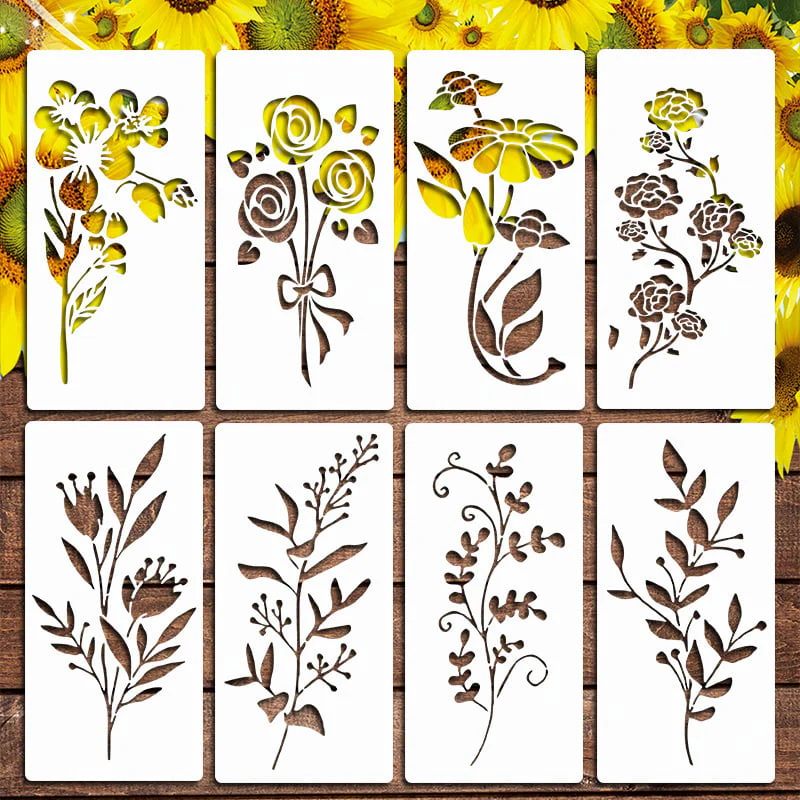 🏡This Week's Special Sale -Garden Fence Large Flower Stencils🌻DIY Decoration - Image 9