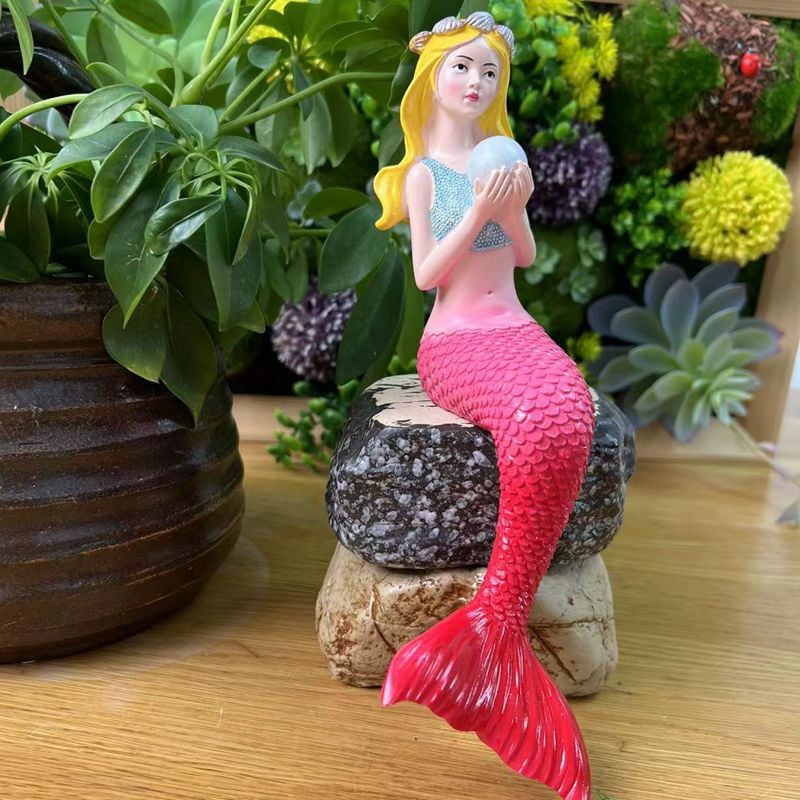 Garden Ornaments Mermaid Outdoor Balcony Yard Landscaping Decoration - Image 5