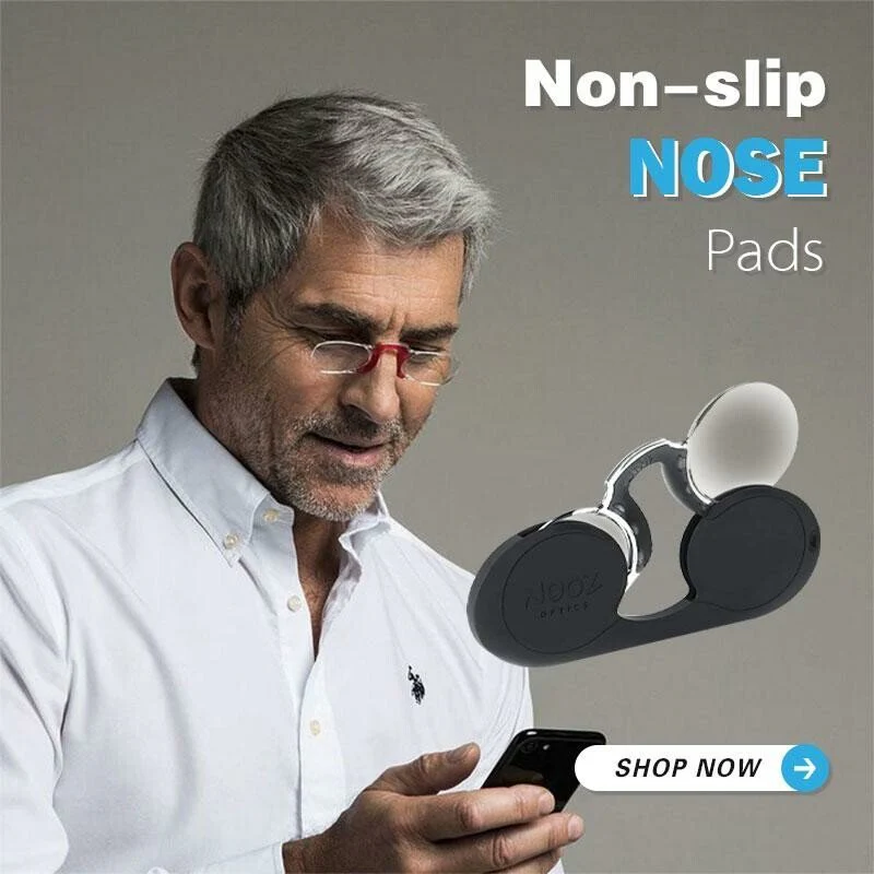 Portable Mini Nose Clip Reading Glasses🔥Hot Sale🔥 - Image 4