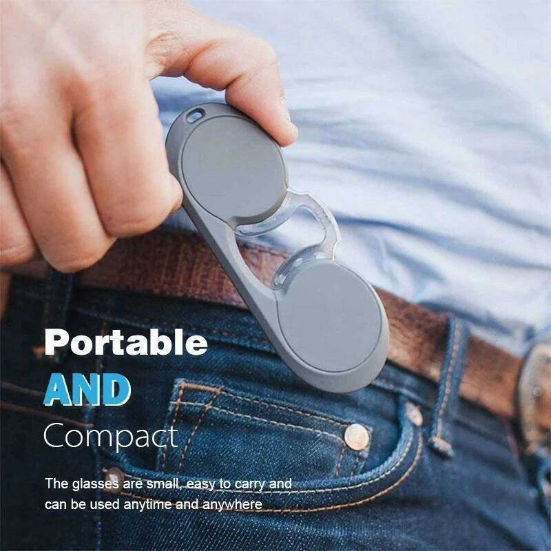 Portable Mini Nose Clip Reading Glasses🔥Hot Sale🔥 - Image 5